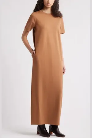 Nordstrom Ponte Maxi Dress in at , Size Large