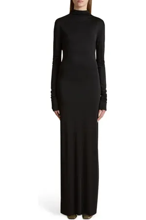 Khaite Norla Long Sleeve Maxi Dress in at Nordstrom, Size X-Large