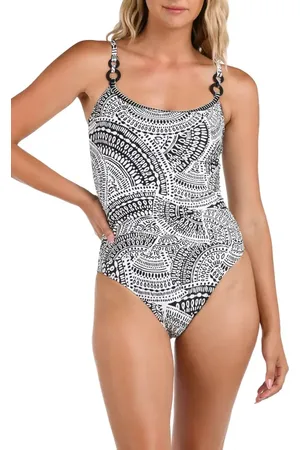 La Blanca Dream Catcher Lingerie Strap One-Piece Swimsuit in at Nordstrom, Size 14