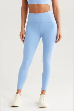 Zella Studio Luxe High Waist Pocket 7/8 Leggings in at Nordstrom, Size X-Small