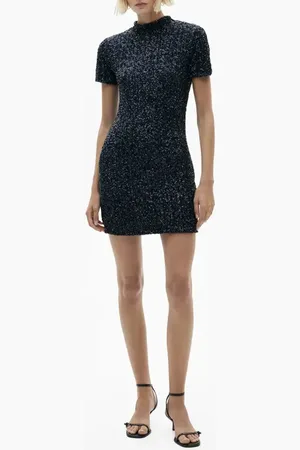 MANGO Sequin Minidress in at Nordstrom, Size 2