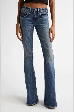 R13 Overflow Boyfriend Flare Jeans in at Nordstrom, Size 30