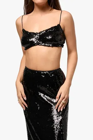 WeWoreWhat Ruched Bralette in at Nordstrom, Size Medium