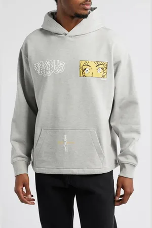 ICECREAM These Eyes Crop Pullover Hoodie in at Nordstrom, Size Small