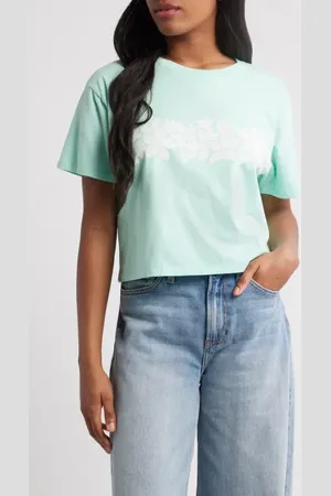 Rip Curl Waikiki Crop Graphic T-Shirt in at Nordstrom, Size Large