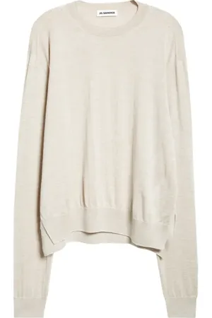 Jil Sander Seamless Crewneck Sweater in at Nordstrom, Size 4 Us