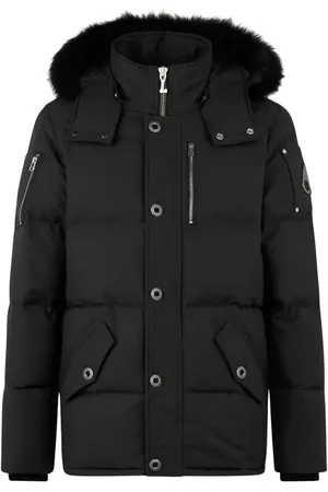 Moose Knuckles Original 3Q Genuine Shearling Trim Water Resistant & Wind Resistant 650 Fill Power Down Puffer Jacket in at Nordstrom
