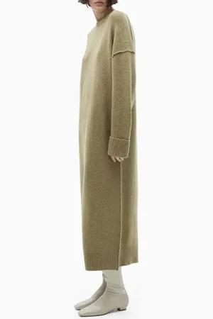 MANGO Mariam Long Sleeve Maxi Sweater Dress in at Nordstrom, Size 4