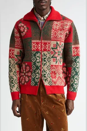 Beams Wool Zip Cardigan in at Nordstrom, Size Small