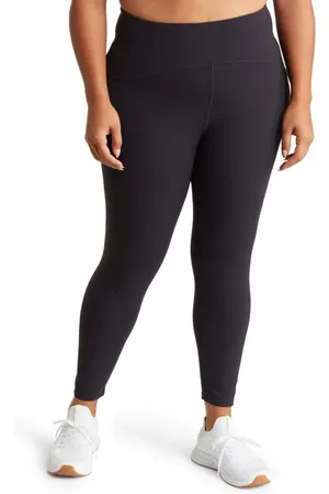 Zella Studio Luxe High Waist Pocket Leggings in at Nordstrom, Size 1X