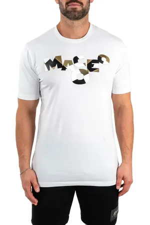 Maceoo Scrabble Logo Cotton Graphic T-Shirt in at Nordstrom, Size 7