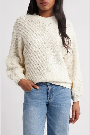 Rip Curl Classic Surf Cotton Blend Sweater in at Nordstrom, Size Large