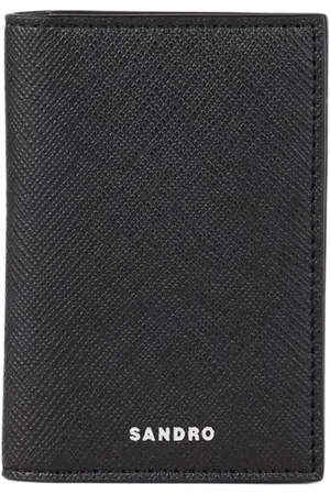 Sandro Reconstituted leather leather wallet in at Nordstrom, Size Medium