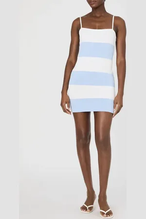 French Connection Colorblock Knit Body-Con Minidress in at Nordstrom, Size Medium