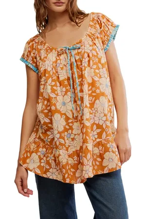 Free People Frankie Floral Tunic in at Nordstrom, Size X-Small