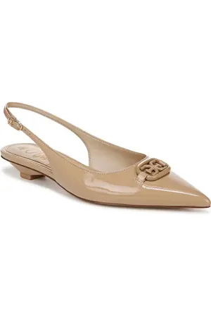 Sam Edelman Aggie Pointed Toe Slingback Flat in at Nordstrom, Size 6.5