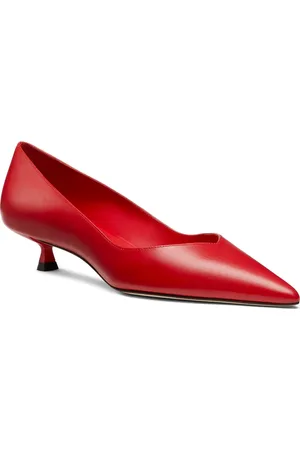 Stuart Weitzman Eva Kitten Heel Pointed Toe Pump in at Nordstrom, Size 7
