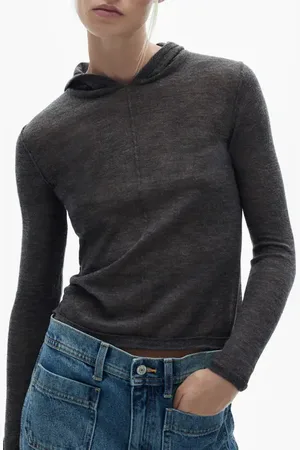 MANGO Hooded Sweater in at Nordstrom, Size Medium