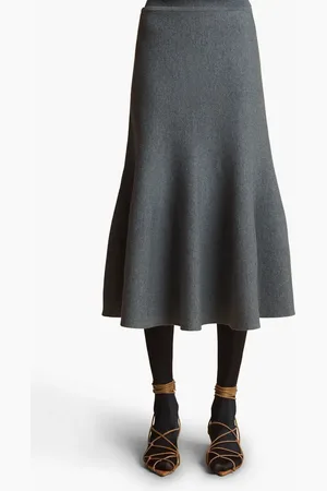 Khaite Odil Sweater Trumpet Skirt in at Nordstrom, Size Small