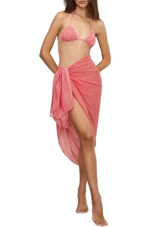 GOOD AMERICAN Capri Cover-Up Sarong in at Nordstrom, Size X-Small