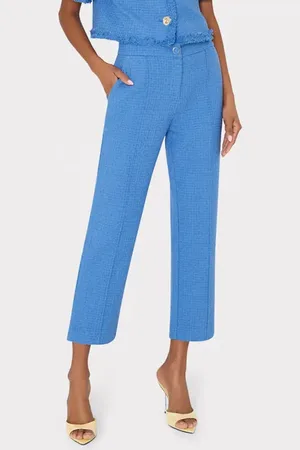 Milly Besty Boucl?? Crop Pants in at Nordstrom, Size 10