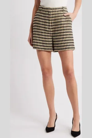 HUGO BOSS Tasteo High Waist Textured Knit Shorts in at Nordstrom, Size 2