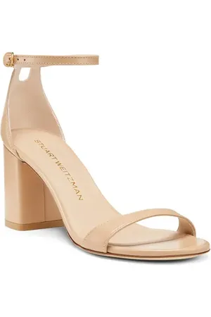Stuart Weitzman Nudist Block 75 Sandal in at Nordstrom, Size 6.5