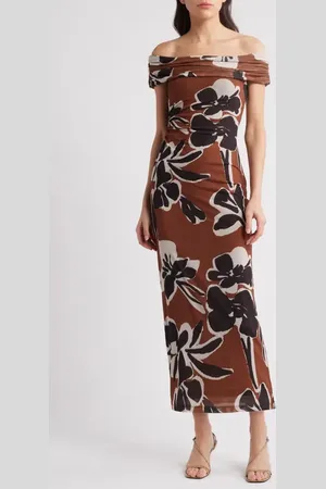 Cleobella Cordelia Off the Shoulder Maxi Dress in at Nordstrom, Size X-Small