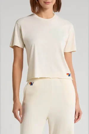 AVIATOR NATION Glitter Heart T-Shirt in at Nordstrom, Size Small