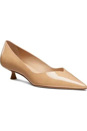 Stuart Weitzman Eva Kitten Heel Pointed Toe Pump in at Nordstrom, Size 8.5