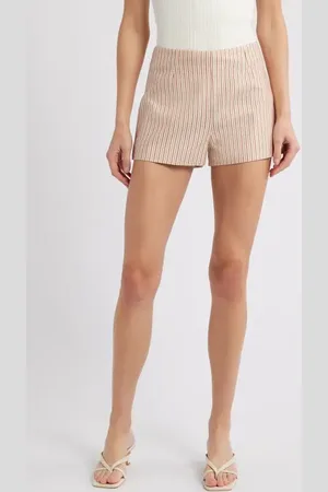 FAITHFULL THE BRAND Noto Cotton Blend Micro Shorts in at Nordstrom, Size Large