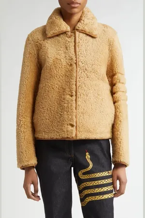 Thom Browne Genuine Shearling Jacket in at Nordstrom, Size 6 Us