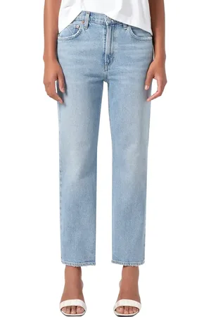 AGOLDE Valen Mid Rise Ankle Straight Leg Jeans in at Nordstrom, Size 26