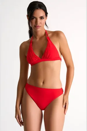 Shan Rahimkhan High-Waisted Brazilian Bikini Bottom in at Nordstrom, Size 4