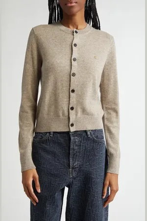 Acne Studios Ken Core Wool & Yak Hair Cardigan in at Nordstrom, Size X-Small