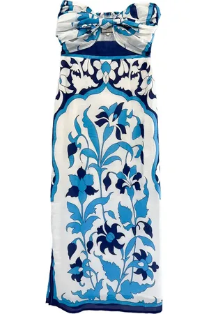 Alicia Bell Bowie Strapless Maxi Cover-Up Sundress in at Nordstrom, Size X-Large