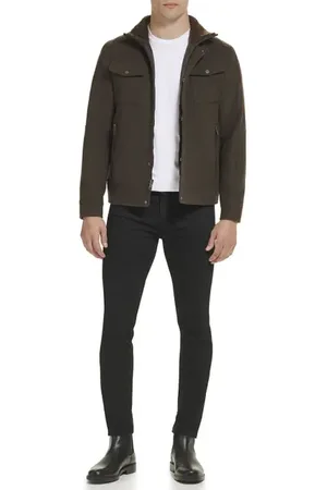 Kenneth Cole Wool Trucker Coat in at Nordstrom, Size Small
