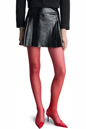 MANGO Pleated Faux Leather Miniskirt in at Nordstrom, Size 2