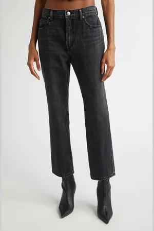Alexander Wang OG High Waist Stovepipe Jeans in at Nordstrom, Size 25