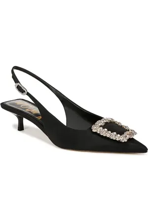 Sam Edelman Kaitlyn Slingback Pointed Toe Kitten Heel Pump in at Nordstrom, Size 7.5