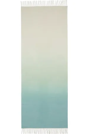 Johnstons Of Elgin Block Check Cashmere Fringe Scarf in at Nordstrom