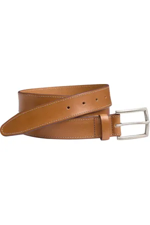 Johnston & Murphy Smooth Leather Belt in at Nordstrom, Size 34