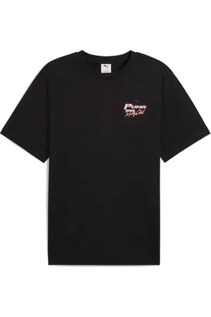 PUMA Relaxed Fit Moto Graphic T-Shirt in Black at Nordstrom, Size Large