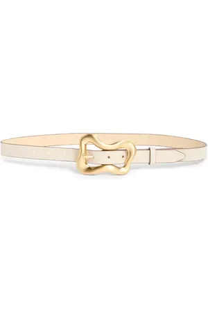 RAG&BONE Highline Slim Leather Belt in at Nordstrom, Size Large