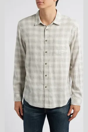 Rails Wyatt Plaid Cotton Button-Up Shirt in at Nordstrom, Size Small