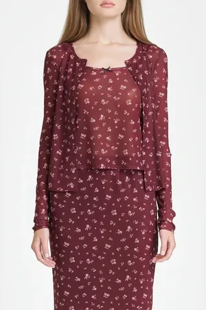 WAYF Maude Camisole & Cardigan Set in at Nordstrom, Size Small