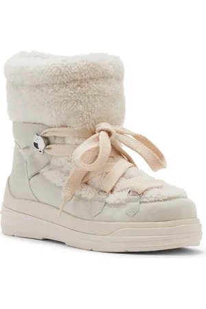 Moncler Insolux Faux Fur Trim Snow Boot in at Nordstrom, Size 6.5Us