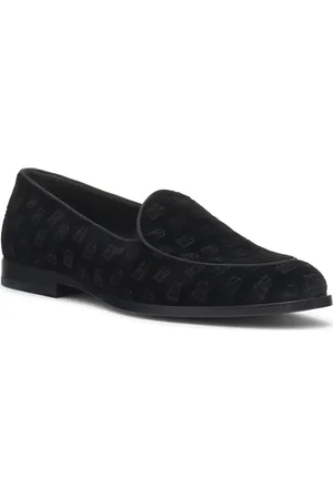Dolce & Gabbana Logo Monogram Velvet Loafer in at Nordstrom, Size 8Us