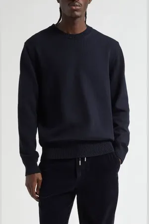 Moncler Cotton Crewneck Sweater in at Nordstrom, Size Medium