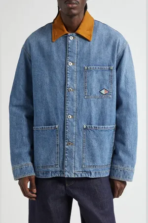 Bottega Veneta Padded Denim Workwear Jacket in at Nordstrom, Size 40 Us